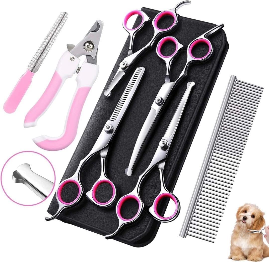 ❤プロが選んだペットトリミングシザー☆フルセット❣切れ味抜群＆安心